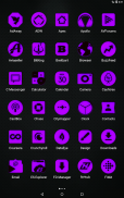 Purple and Black Icon Pack Free screenshot 15