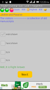 GRAMMAR QUIZ GAME screenshot 4