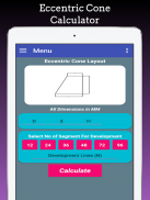 Cones Calculators : Frustum, E screenshot 0