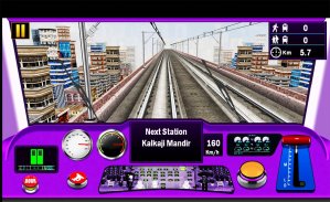 Indian Metro Train Simulator screenshot 0