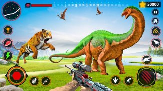 Dinosaur Games Hunting Gun 3D screenshot 1