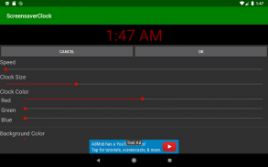 Screensaver Clock screenshot 5
