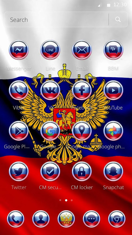 Russian Flag Theme