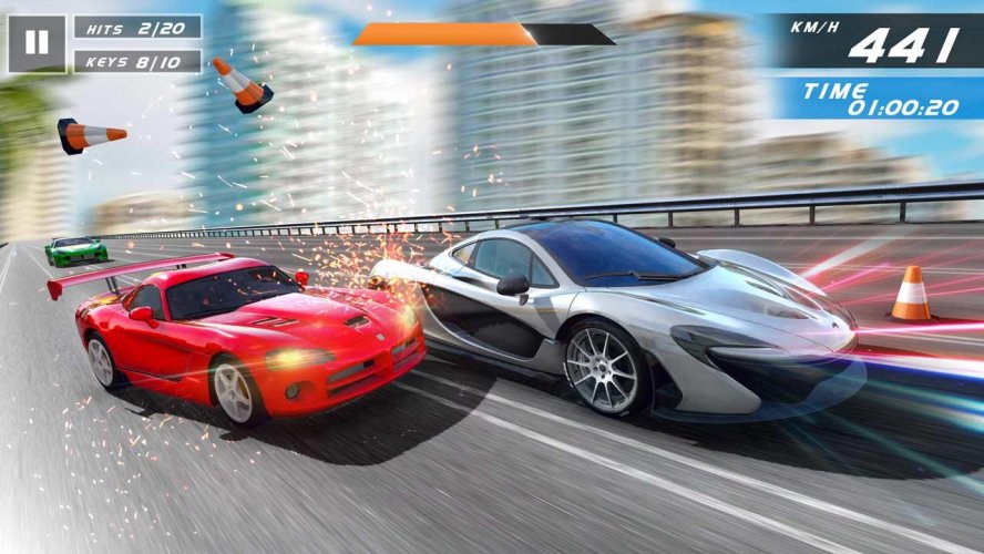 7000 Crazy Car Traffic Racing Mod Apk Download  HD