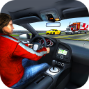 Highway Traffic Racing im Auto: Endlos Racer Icon