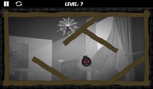 Feed The Spider : Help om nom Willow The Rope Game screenshot 9