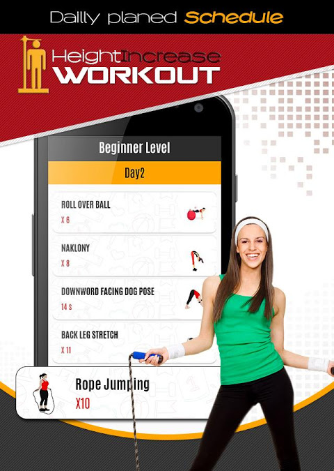 Height Increase Exercise Girls Home Workout APK Download for