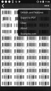 Barcode maker PDF (gerador de códigos de barras) screenshot 2