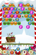 Christmas games: Christmas bubble shooter Xmas screenshot 1
