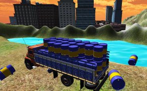 Cargo City Truck Driver Sim 3D screenshot 2