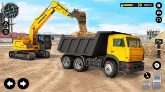 Construction Bulldozer Transport Simulateur screenshot 4