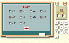 Multiplication Tables: Learning, Practice, Exam screenshot 3