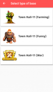 Town hall layouts screenshot 0