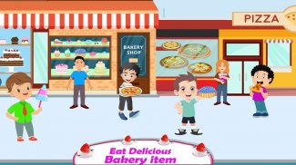 Pretend In Restaurant Bakery: Town Bake Shop screenshot 2