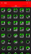 Half Light Green Icon Pack Free screenshot 5