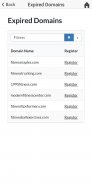 Expired Domains Finder screenshot 1