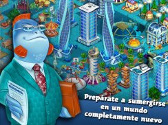 Aquapolis. Construir megapolis screenshot 1