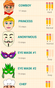 How to Draw Party Masks screenshot 8