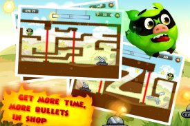 Fire Piggy -- hit the bad piggy brain game screenshot 7