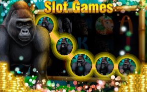 King Ape Slots Vegas Jackpot - Gorilla Rampage screenshot 2