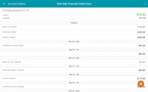 Park Side CU Mobile Banking screenshot 9