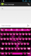 คีย์บอร์ด Emoji Spheres Pink screenshot 4