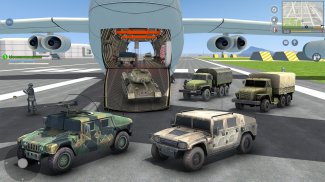 सैन्य वाहन मालवाहू ट्रक खेळ screenshot 0