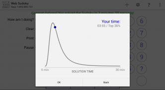 Web Sudoku screenshot 2
