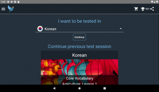 Korean Language Tests screenshot 15