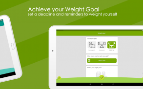 사진, 차트 및 BMI 계산기가 포함된 체중 감량 일기 screenshot 8