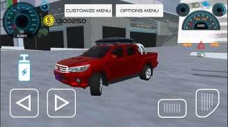 Revo Hilux Car Drive Game 2021 screenshot 4