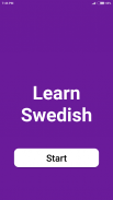 Learn Swedish screenshot 0