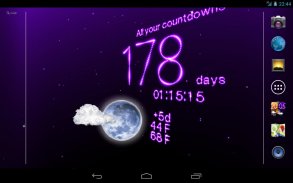 Weather Clock Live Wallpaper screenshot 3