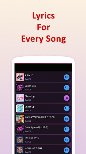 Lyrics For Twice Offline 5 10 40 9211 Telecharger Apk Android Aptoide