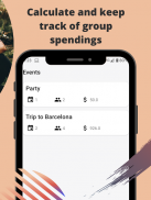 Smart Split - easy settle up group expenses screenshot 2
