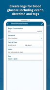 Diabetes Diary, Blood Glucose screenshot 3