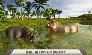 angry wild hippo hunter screenshot 0