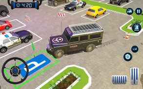 Modern Police Car Parking Game screenshot 12