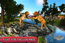 Lion Simulator Family: Animal Survival Games screenshot 5