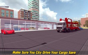 Heavy Car Transport Truck 16 screenshot 2