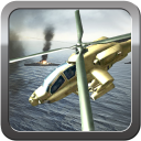 Helicóptero Gunship Batalha 3D
