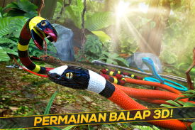 Jungle Snake Run: Ular & Hutan screenshot 0