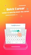 Typany Keyboard - Free Emojis screenshot 5