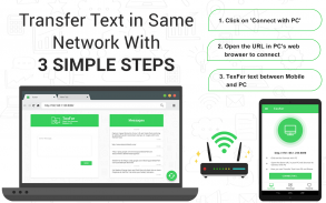 TexFer: انتقال متن رایگان بین PC موبایل screenshot 8