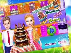 Wedding Castle Cake Maker screenshot 2