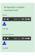 Music Voice Separator screenshot 0