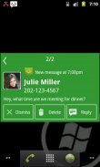 Notify - WP7 Green Theme screenshot 1