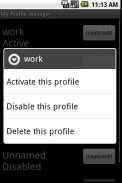 My Profile Manager screenshot 1