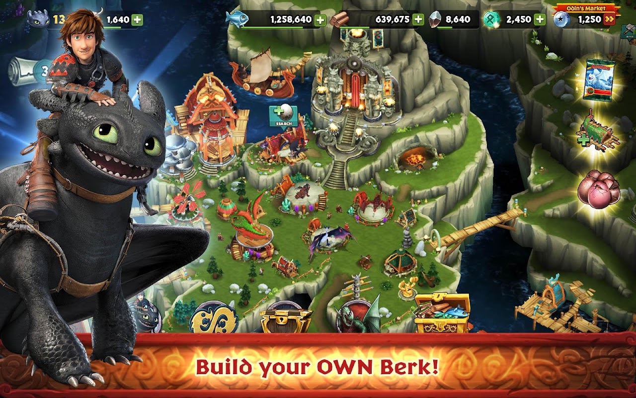 Dragons Berk Race: Ride & Rise to the Edge Game APK (Android Game) - Free  Download