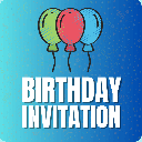 Birthday Invitation icon